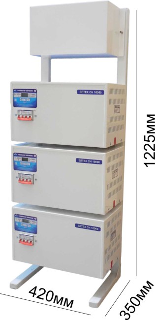 Трехфазный стабилизатор Элтех СН 10000*3 стандарт в Выборге